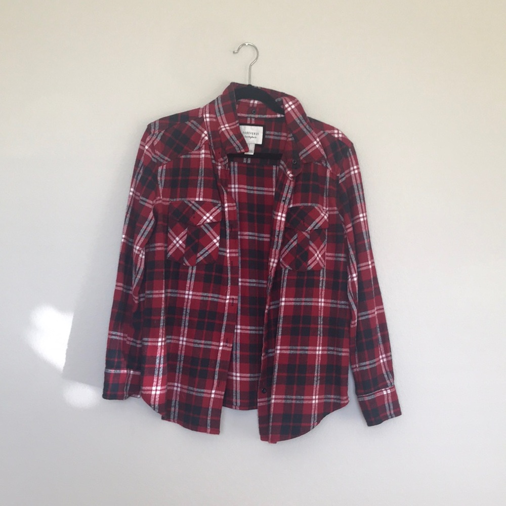 Forever 21 Red Flannel